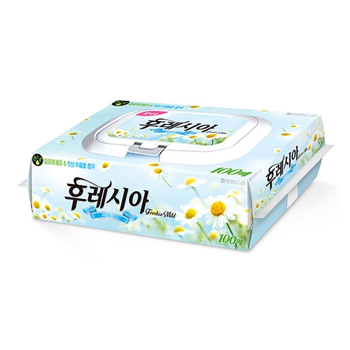 쌍용)후레시아마일드물티슈(캡형/100매)