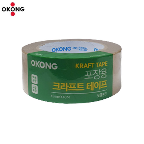 오공 포장용 크라프트 테이프 45mm x 40m