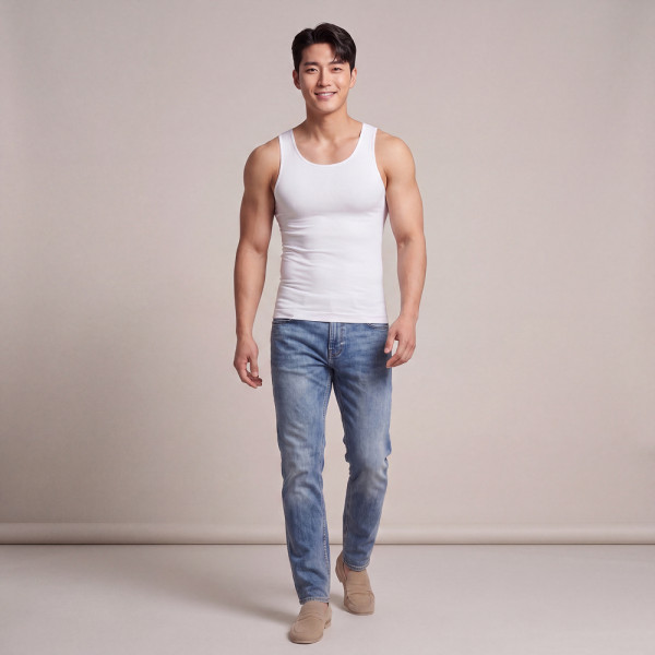 유니보르 남자 몸매보정속옷 보정나시 보정속옷 남성 여유증속옷 니플나시 복대