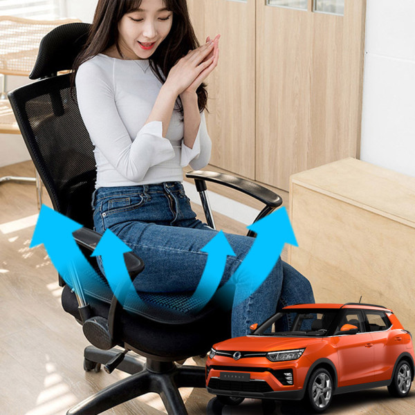 베리뉴티볼리 시원한쿨링팬 메쉬 쿨링방석 호환