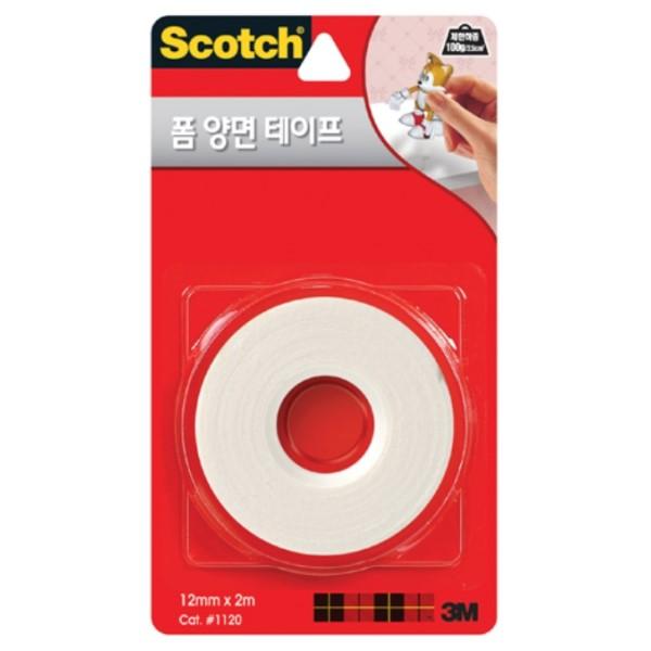 3M 스카치폼양면테이프 1120 보급형 12mm x 2m