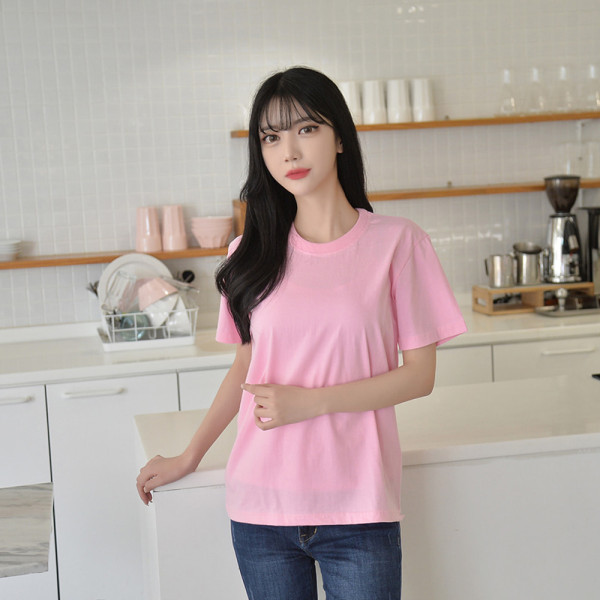 교복몰 30수 면 라운드넥 반팔 이너18colors 남녀공용