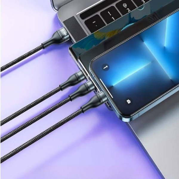 5핀 8핀 C타입 올인원 USB 고속 충전 케이블