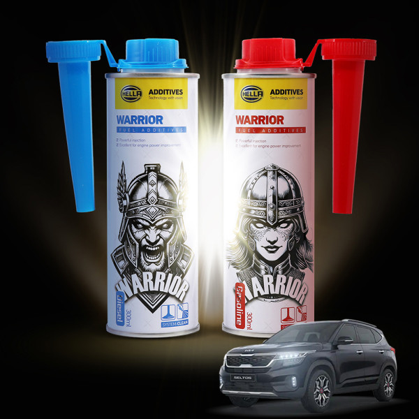 셀토스 가솔린,디젤 프리미엄 연비향상 헬라 워리어 연료첨가제 300ML