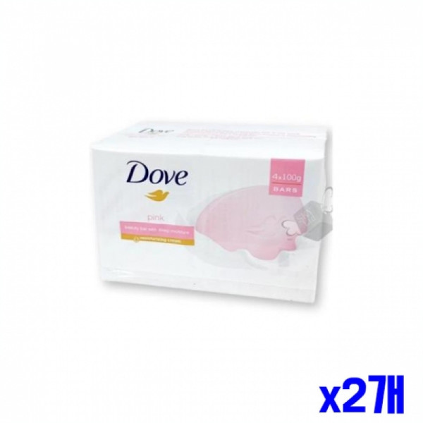 부드러운 뷰티바 비누 100g 4개입 x2개묶음 미용비누