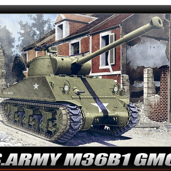 (AC) 아카데미과학 1/35 미육군 M36B1 자주포전차 GMC -13279