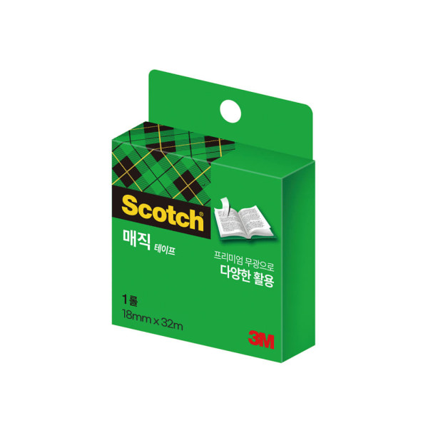 3M 스카치 매직 테이프 리필 810R (18mm x 32m)