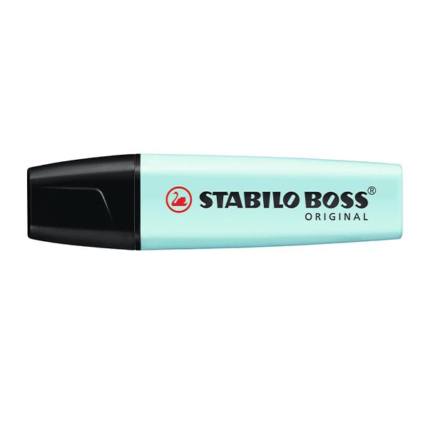 스타빌로 보스파스텔형광펜 2mm+5mm 터쿼이즈