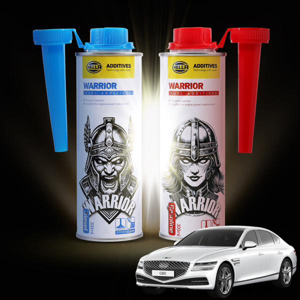 올뉴G80 가솔린,디젤 프리미엄 연비향상 헬라 워리어 연료첨가제 300ML
