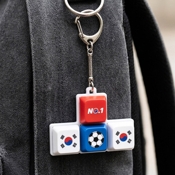 K-LED 클릭커 딸깍이 키링-12EA