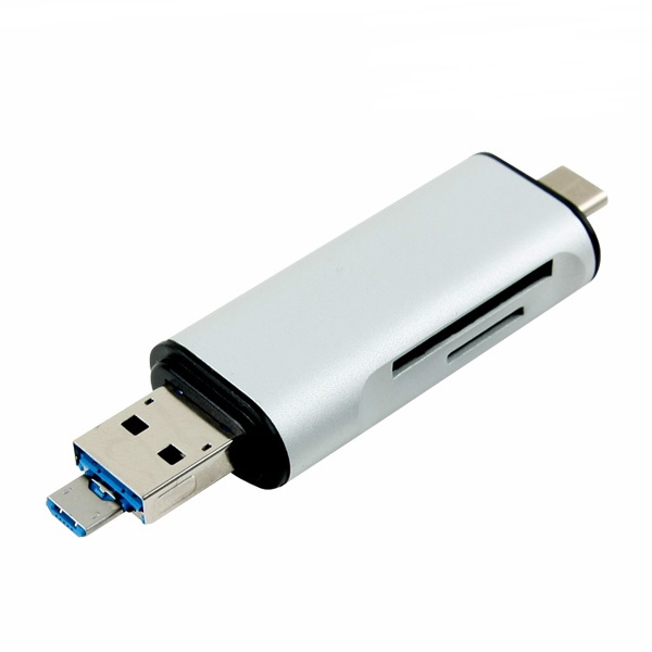 USB 3.1 멀티 카드리더기 USB/Micro USB/SD/Micro SD