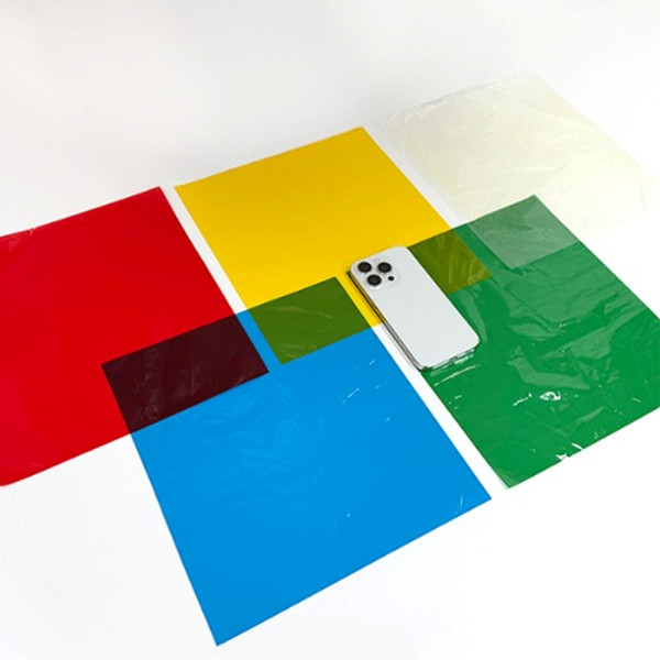 (TD) 셀로판지 5색 대형 세트 (275x250mm) (50개입)