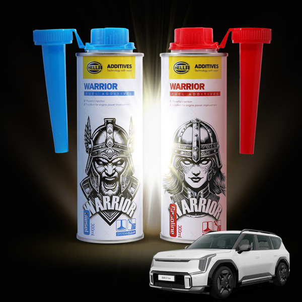 EV9 가솔린,디젤 프리미엄 연비향상 헬라 워리어 연료첨가제 300ML