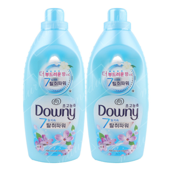 다우니 레몬그라스와 라일락 본품 2개 고농축 섬유유