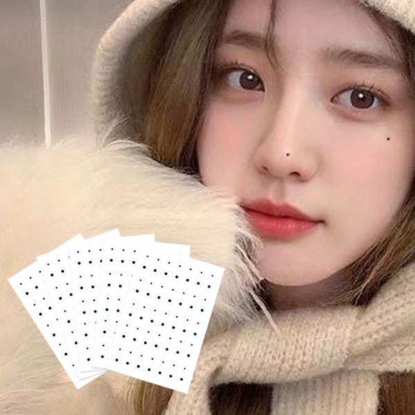 점모양 미인 타투 스티커 자연스럽고 섬세한 점 모양 타투 피부에 쉽게 붙일수있는