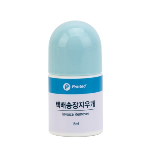 프린텍 택배 송장 지우개 BR15 15ml 38 38 79mm