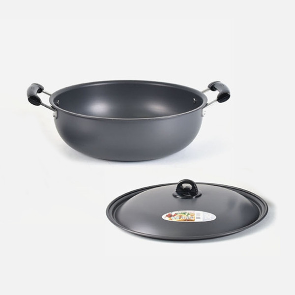 업소용 경질 양수 튀김팬 39cm