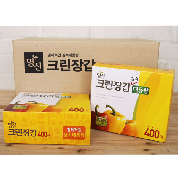 (BOX)명진크린장갑(실속형)400매_10개입