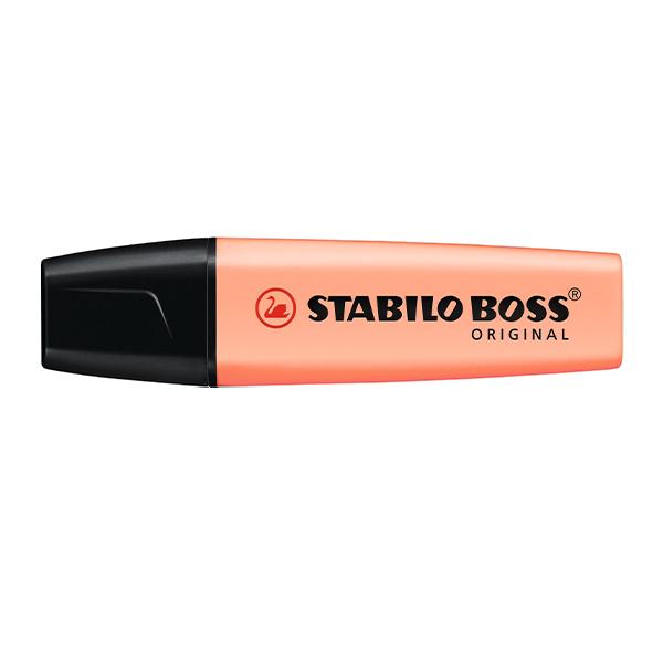 스타빌로 보스파스텔형광펜 2mm+5mm 크리미피치