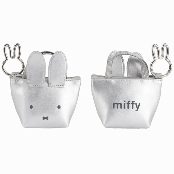 윙하우스 캐릭터키링 미니 파우치 키링 미피 실버 가방 장식 가방고리