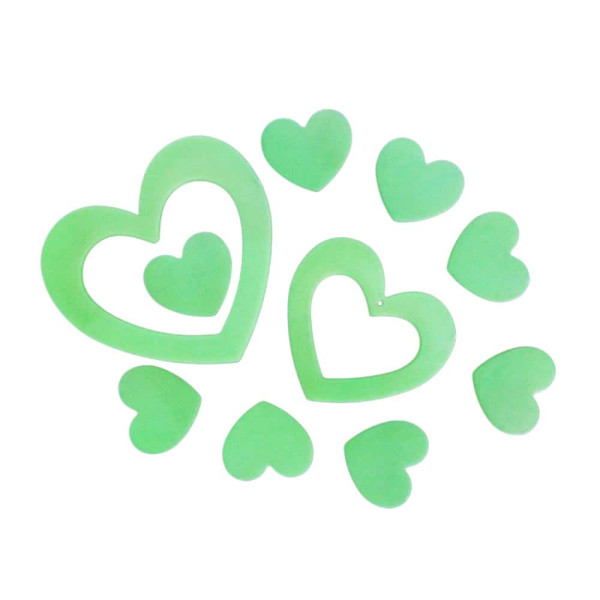 야광 천장 스티커 하트