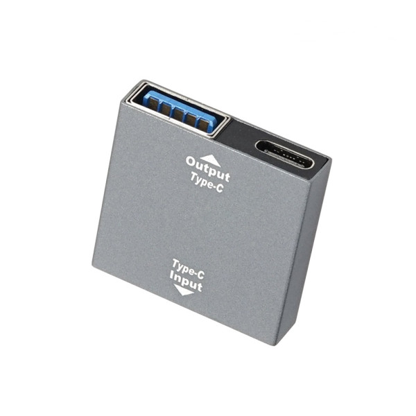 충전용 USB 3.1 Type C F to C타입 F + USB 3.0 F 듀얼 젠더