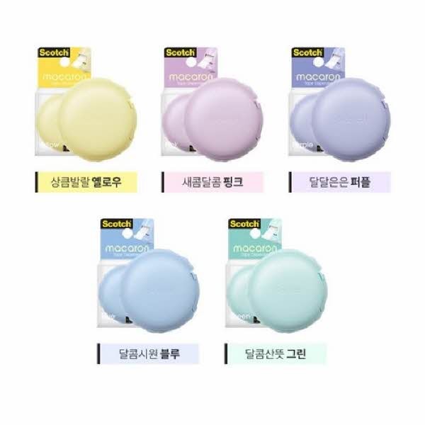 스카치 매직 테이프 마카롱 블루 (18mmX10M)