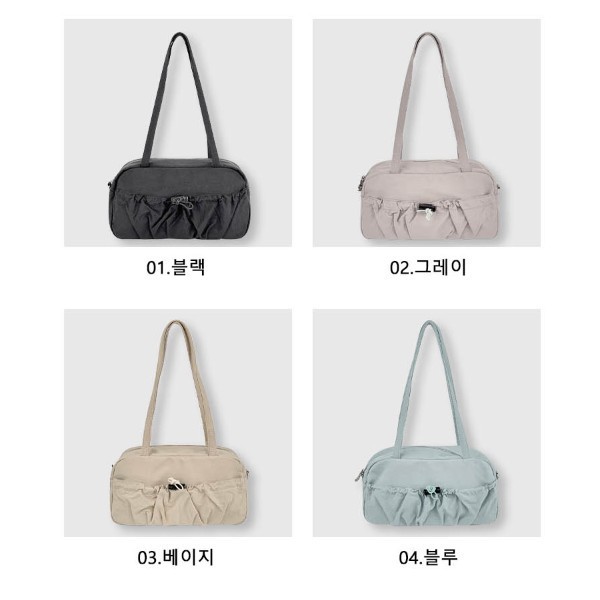 밴딩 포켓 튼튼한 숄더백 가벼운 소재 스트랩 F쪽 스트랩 다양한 색상으로 취향따라 선택