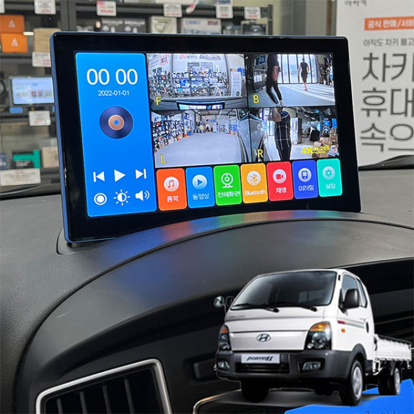 포터2 제임스P 10.1인치 4채널블랙박스