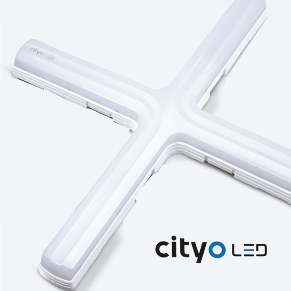 cityo 사무실 공장 거실 엘이디 형광등 60w 주광색