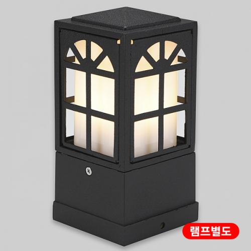 비츠온 문주등 사각 윈도우 80x80xH170블랙 단가인상