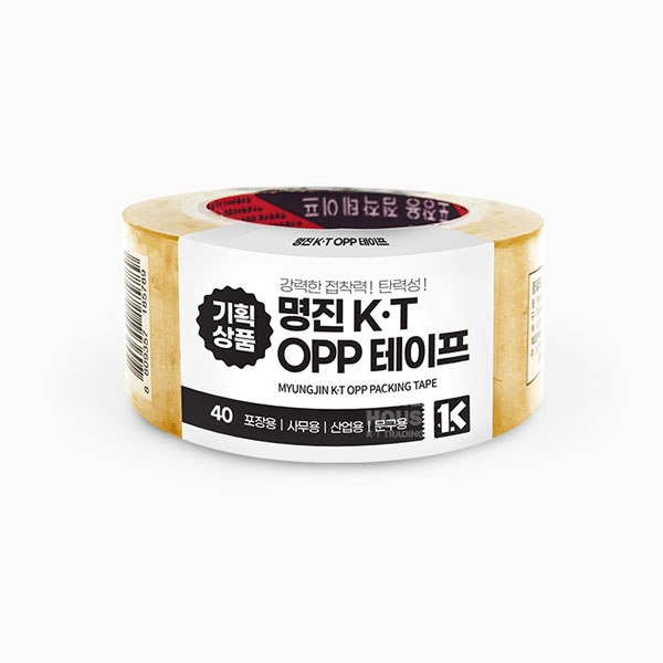 명진KTOPP 박스 테이프베이지48x40Y