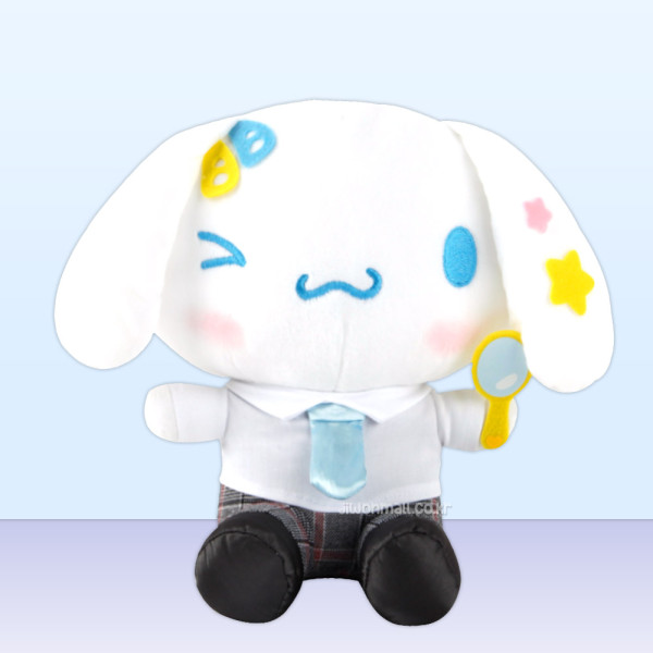 산리오 시나모롤 키치스쿨룩 봉제인형(중형)