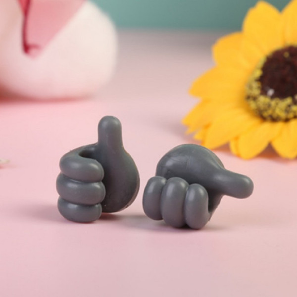다용도 엄지 후크 회색
