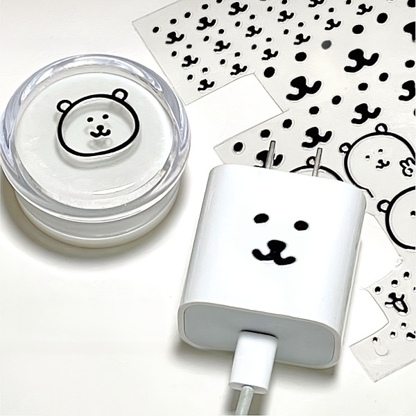 농담곰 곰돌이 스티커 다꾸 폰꾸 백꾸 캐리어 가방 핸드폰 폰 에어팟 케이스 꾸미기 감성
