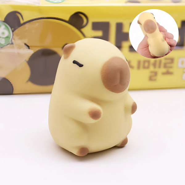 카피바라 말랑이 만득이 스퀴시 심신안정 손 장난감 인형 스트레스볼 못생긴 인형