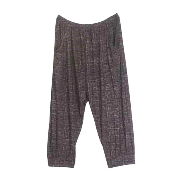 여성용 7부 아이스 쿨바지 FREE 호피그레이