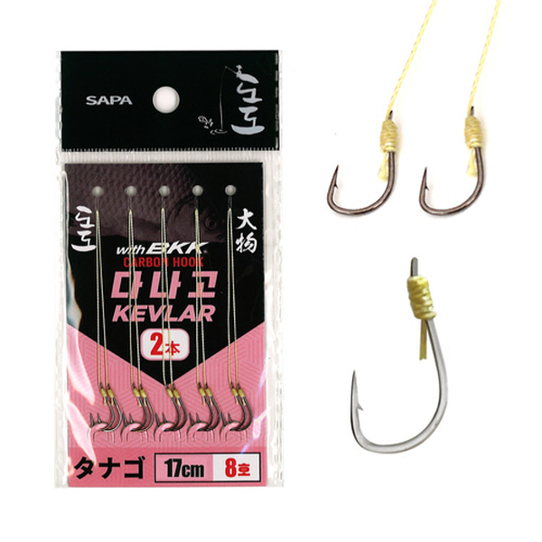 붕어낚시 잉어낚시 케블라 2본 17CM SDD-DK2S178