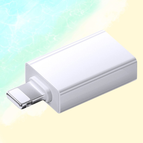 USB 변환 젠더 케이블 휴대용 충전 아답터 8핀
