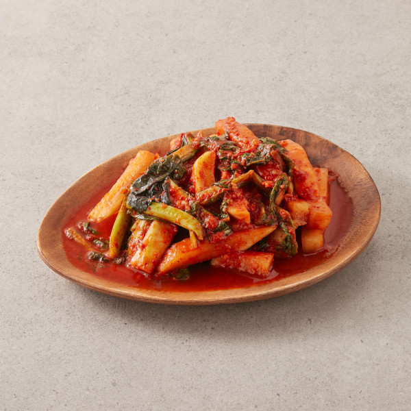 전라도에서 만든 김치 바이오 초록무 갓 김치 3kg 당일제조 HACCP인증