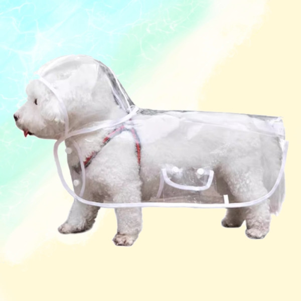 애견 레인코트 반려견 우비 산책용 바람막이