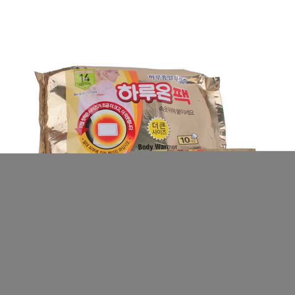 옷에붙이는 하루온 핫팩 10매입 국산붙이는핫팩 따뜻