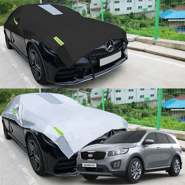 올뉴쏘렌토 성에방지 덮개 자동차커버 반커버