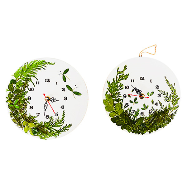 (TD) (집콕) 압화 보타닉 시계 만들기 - 1인세트
