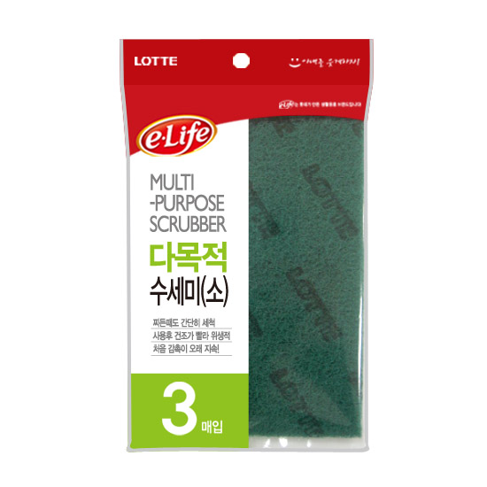 롯데다목적수세미(소)10x15x3P