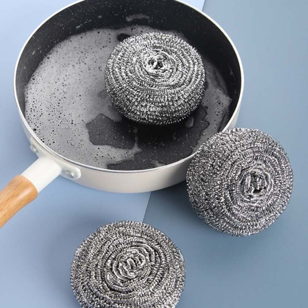 주방 업소용 설거지 철 수세미 대형 40g