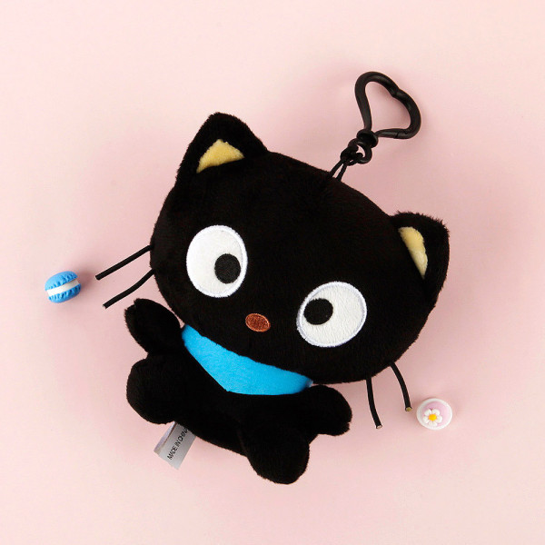 산리오 초코캣 블루스카프 가방고리 13cm