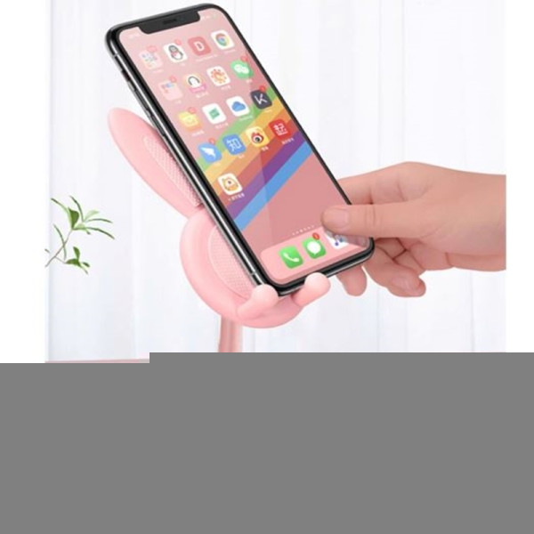 탁상용 높이 조절 핸드폰 토끼모양 거치대 스탠드