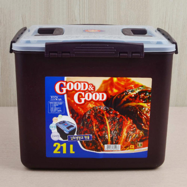 굿앤굿 핸디락 김치통 20/21L 20L