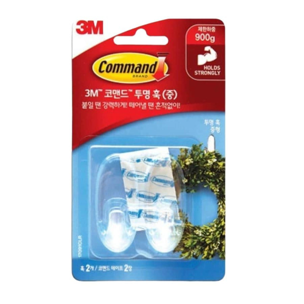 투명 훅 중형